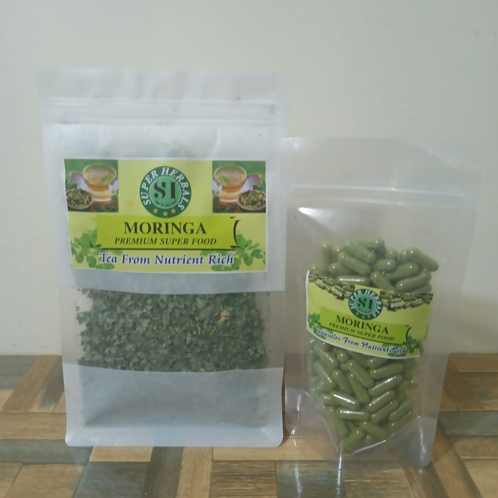 Moringa Tea ka sath Moringa Capsules (25) free